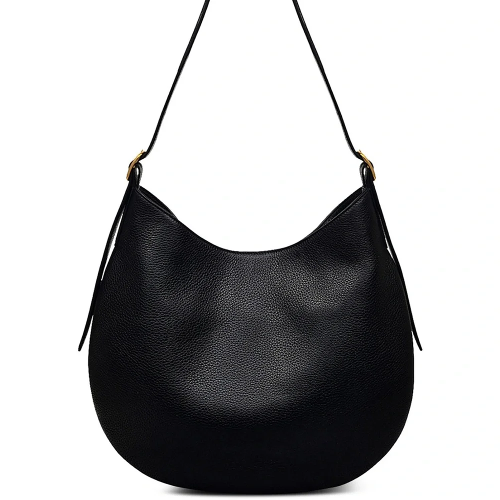 🔥NWT🔥 FANTASTIC‼️ Radley London Kensington Place Twin Gusset Leather Bag🖤BLACK🖤 - Picture 6 of 11